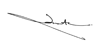 JC's signature